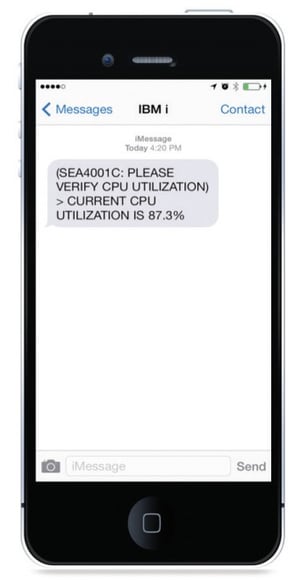 absmessage--iPhone+with+IBM+i+message
